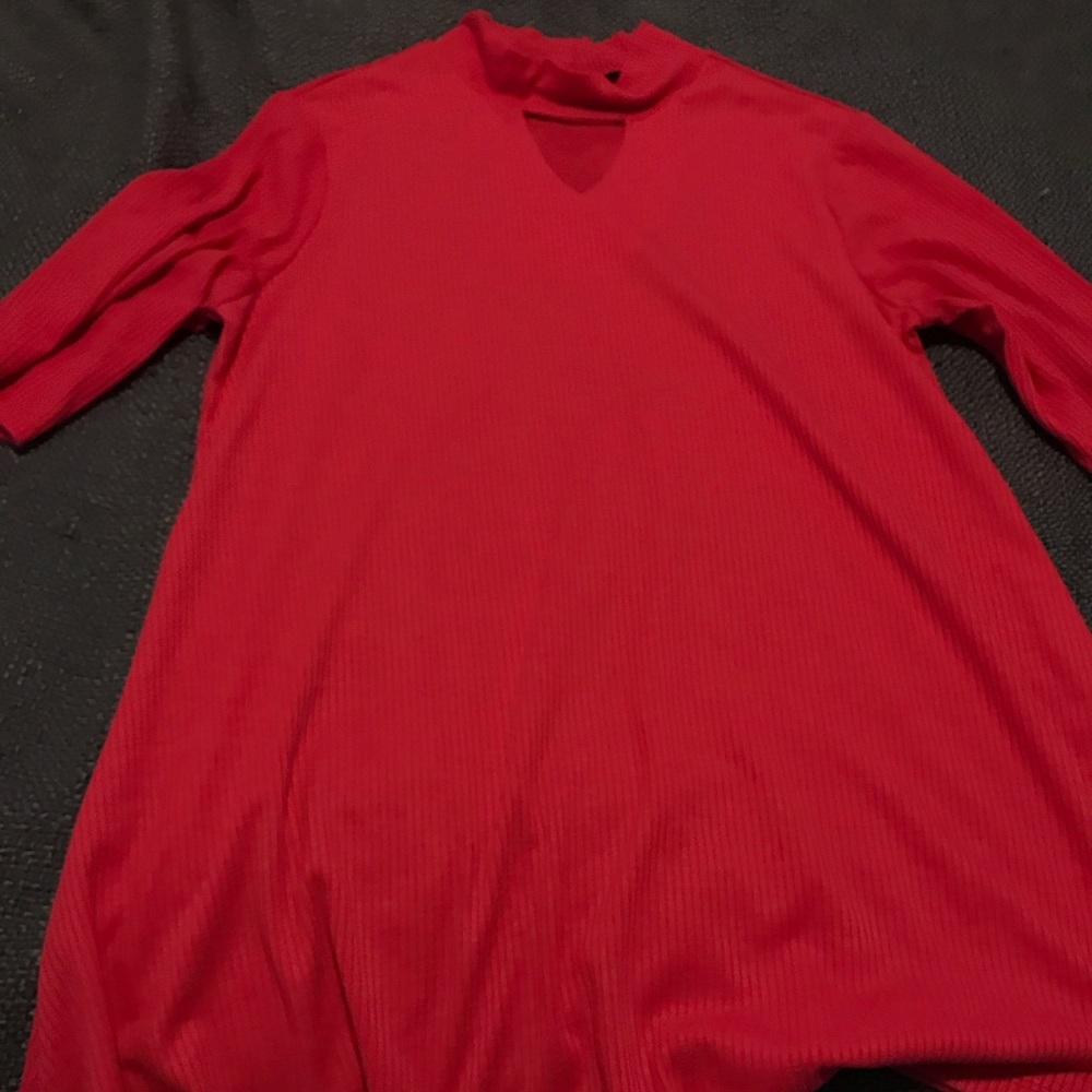Tunic shirt - hot pink